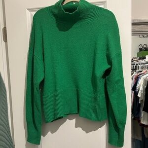 a new day Emerald Green Turtleneck Sweater